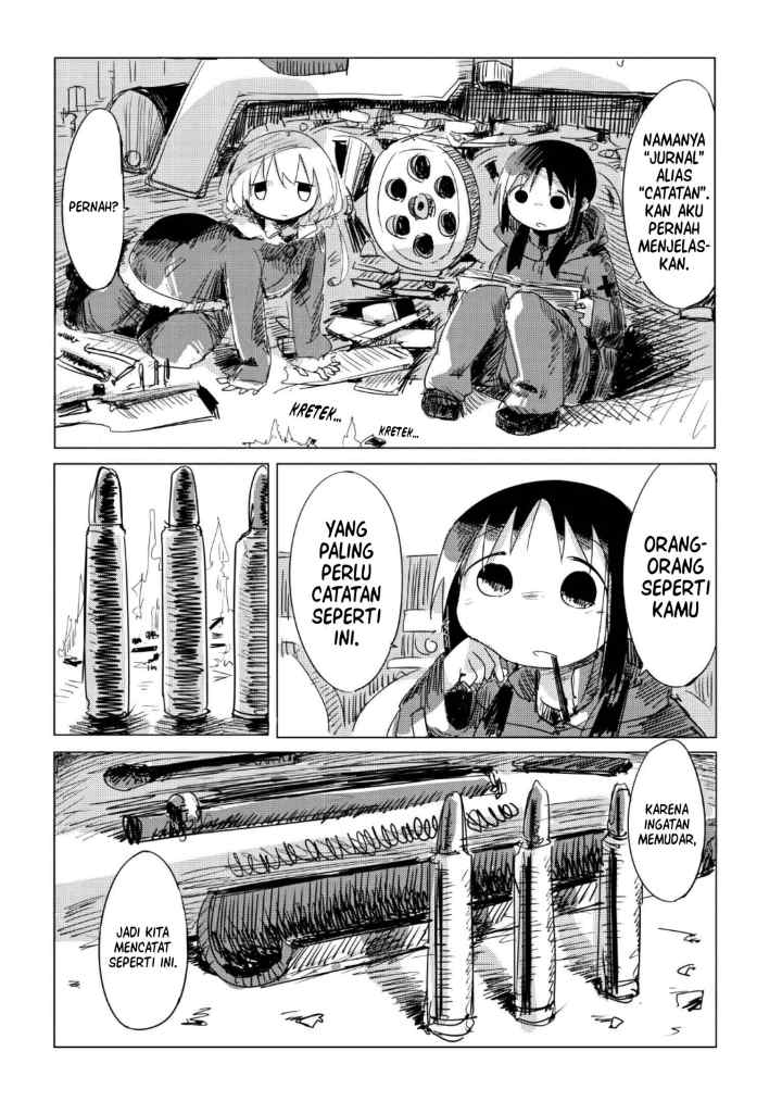 Shoujo Shuumatsu Ryokou chapter 4 halaman 5