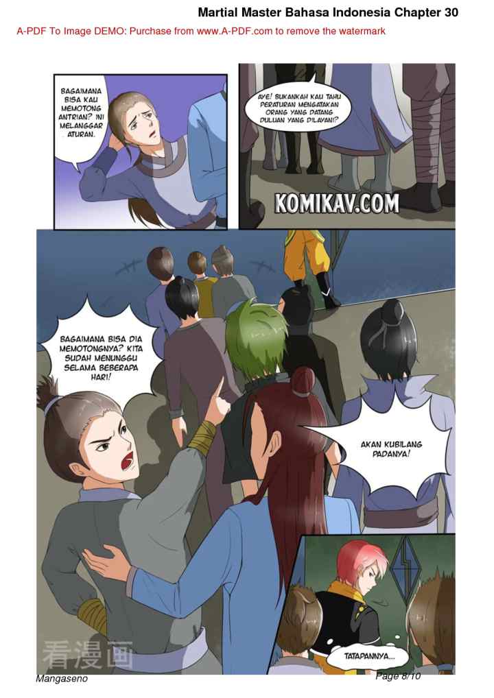 Martial Master chapter 30 halaman 8