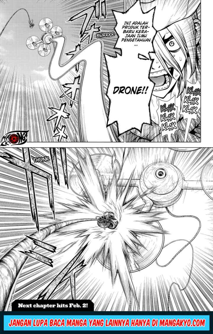 Dr. Stone chapter 136 halaman 17
