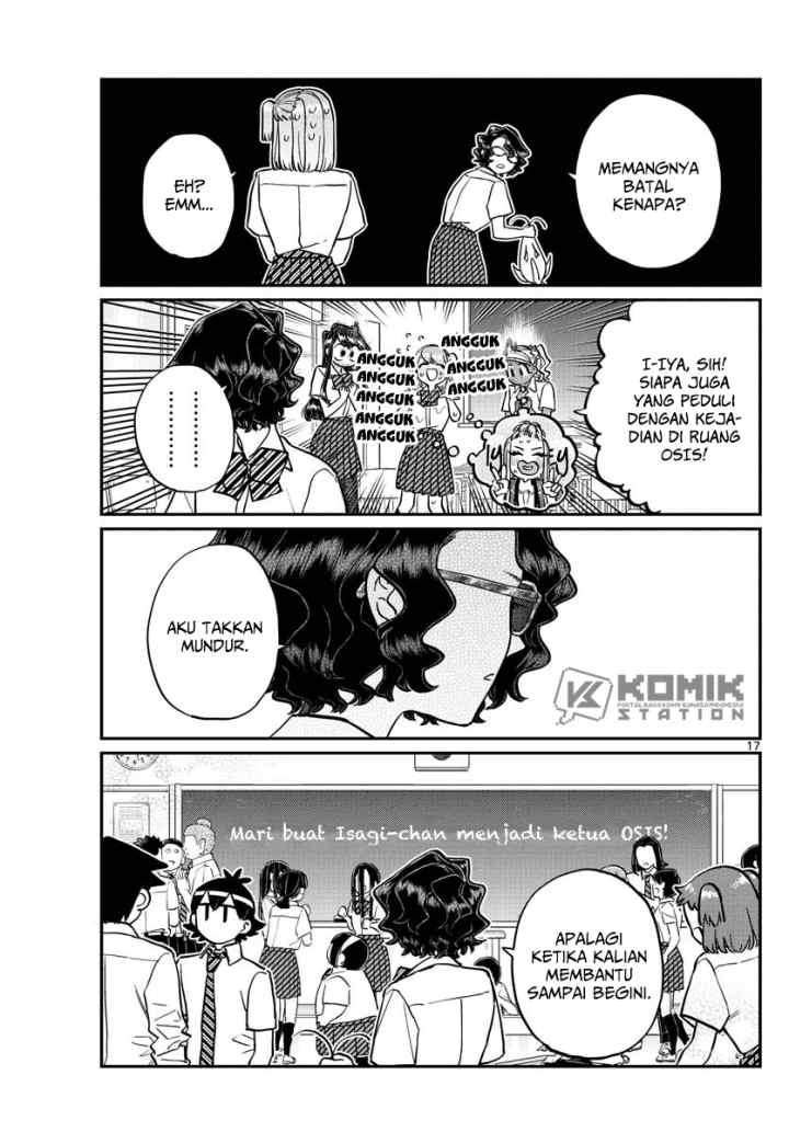 Komi-san wa Komyushou Desu chapter 201 halaman 18
