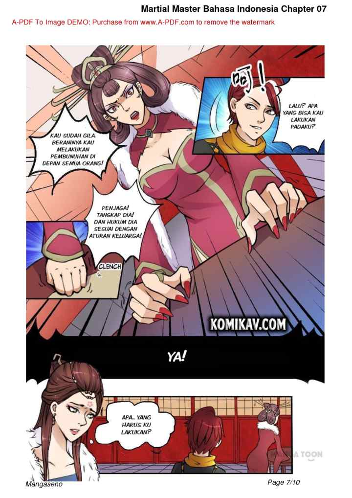 Martial Master chapter 7 halaman 7