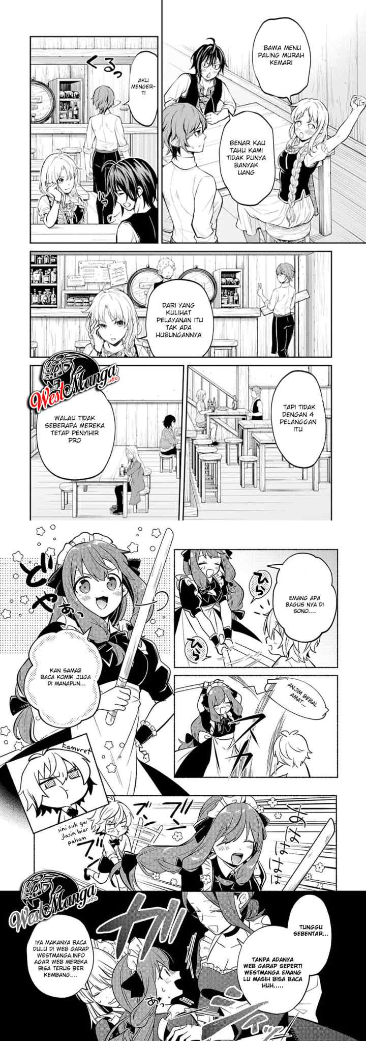 Saisoku Musou No B-Kyuu Mahou Tsukai: Ippatsu Utareru Mae Ni Senpatsu Uchikaesu! chapter 15 halaman 12