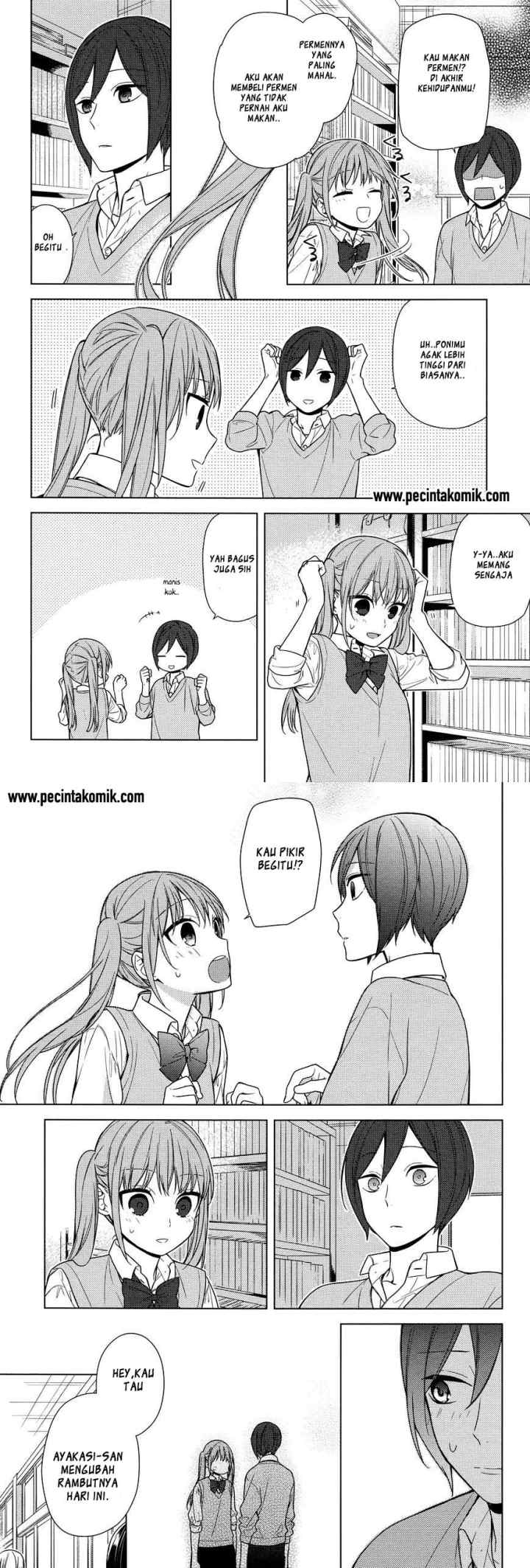 Horimiya chapter 70 halaman 8