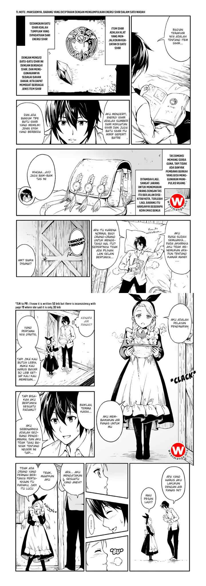 Souzai Saishuka no Isekai Ryokouki chapter 4 halaman 9