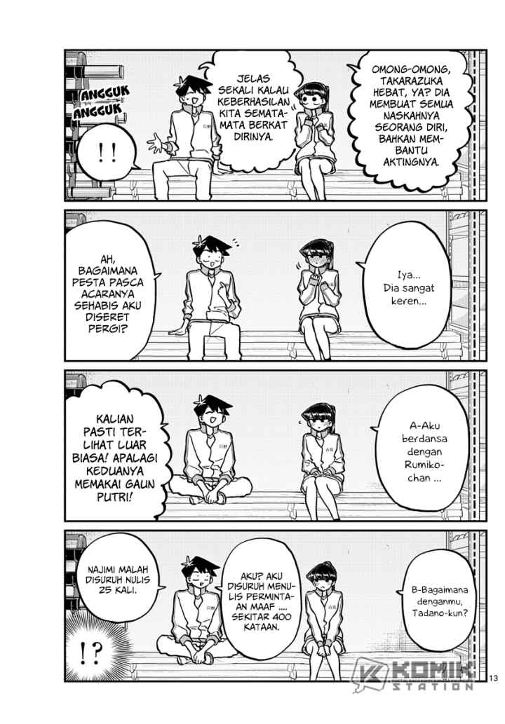 Komi-san wa Komyushou Desu chapter 246.2 halaman 14
