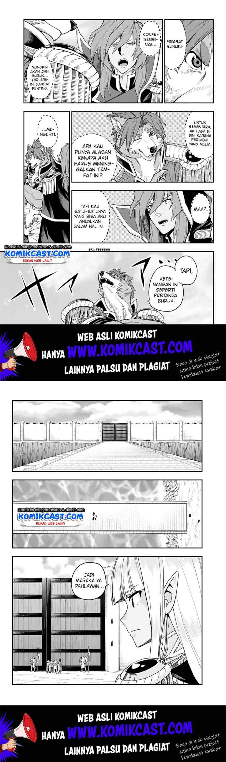 Konjiki no Moji Tsukai: Yuusha Yonin ni Makikomareta Unique Cheat chapter 58 halaman 12