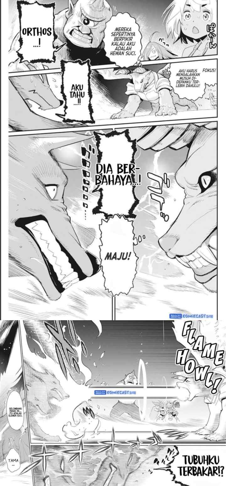 S-Rank Monster no Behemoth Dakedo, Neko to Machigawarete Erufu Musume no Kishi (Pet) Toshite Kurashitemasu chapter 50 halaman 11