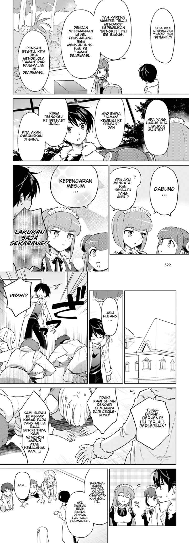 Isekai wa Smartphone to Tomo ni chapter 37 halaman 13