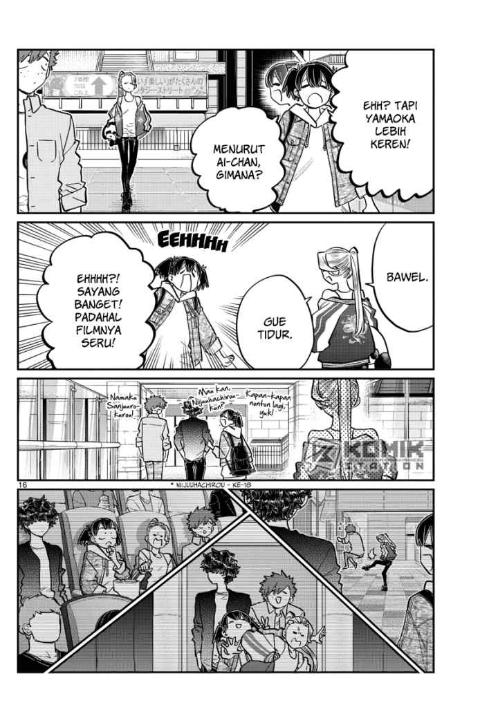 Komi-san wa Komyushou Desu chapter 198 halaman 17