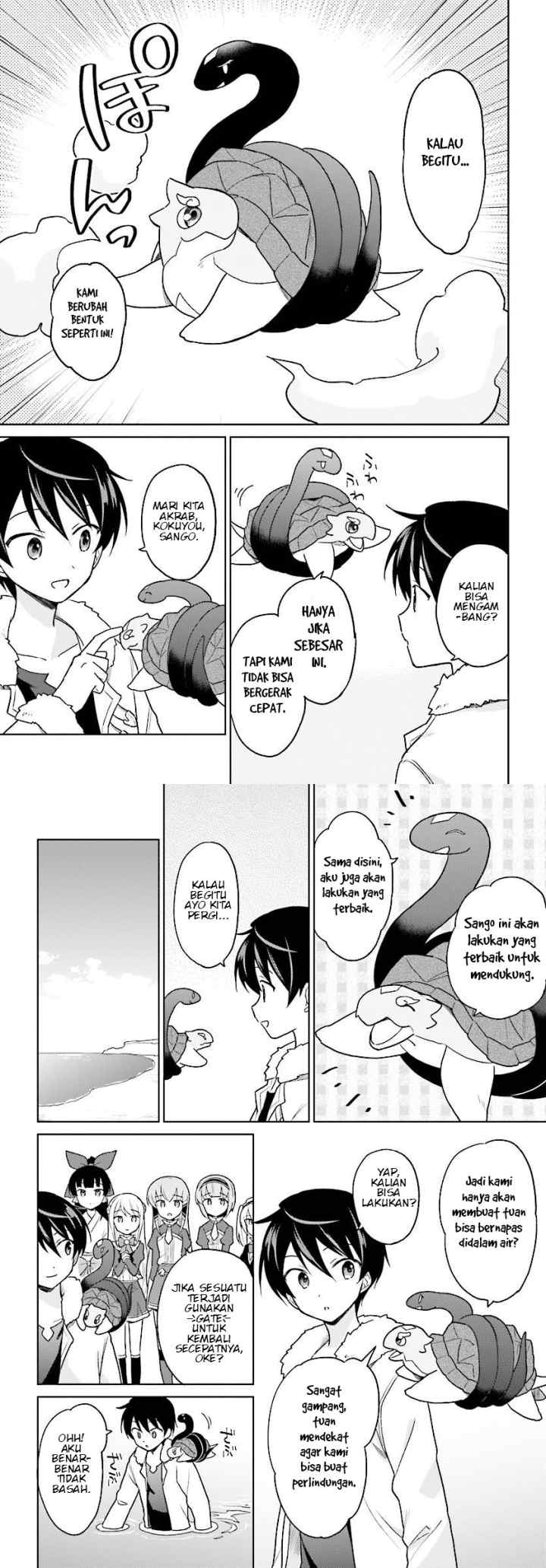 Isekai wa Smartphone to Tomo ni chapter 29 halaman 9