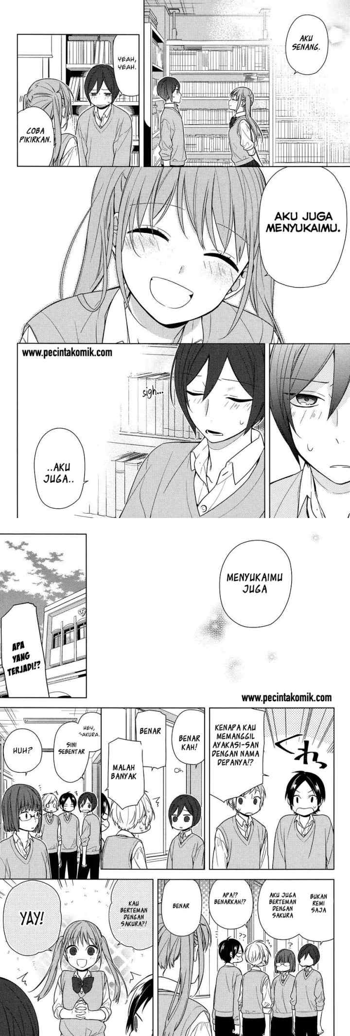 Horimiya chapter 70 halaman 14