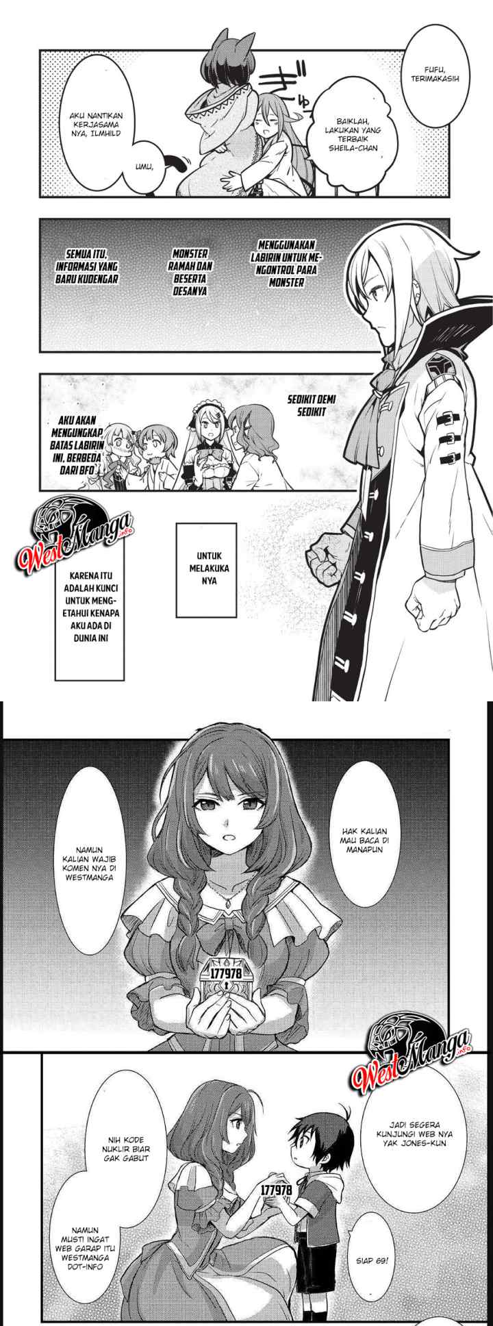 Kyoukai Meikyuu to Ikai no Majutsushi chapter 13 halaman 12