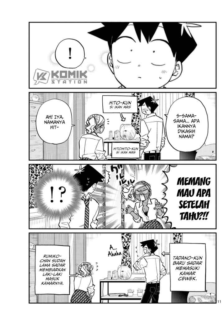 Komi-san wa Komyushou Desu chapter 217 halaman 12