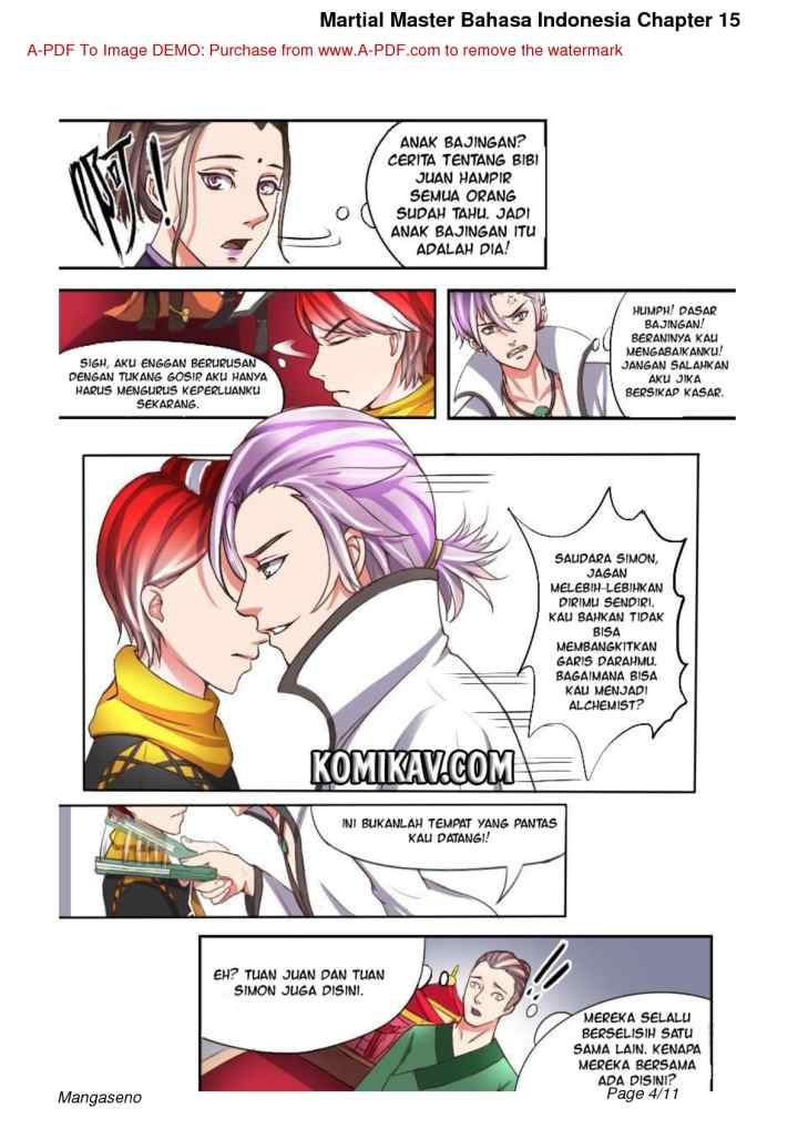 Martial Master chapter 15 halaman 4