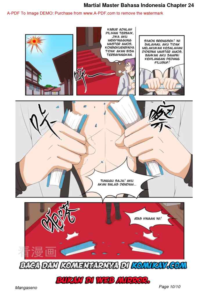 Martial Master chapter 24 halaman 10