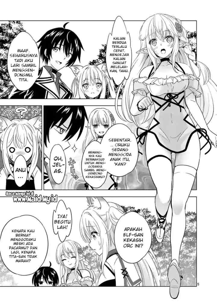 Shijou Saikyou Orc-san no Tanoshii Tanetsuke Harem Zukuri chapter 27 halaman 6