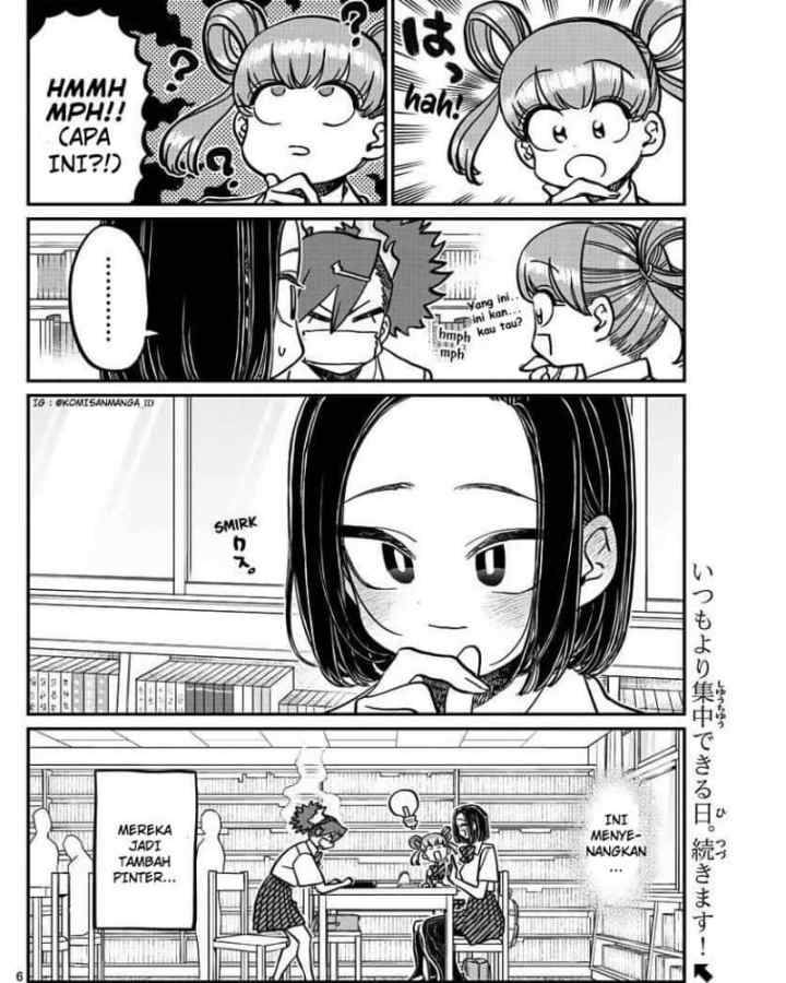 Komi-san wa Komyushou Desu chapter 371 halaman 6