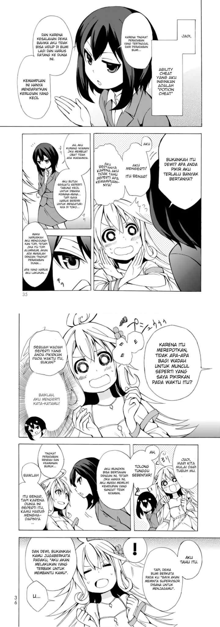 Potion Danomi de Ikinobimasu! chapter 1.2 halaman 5
