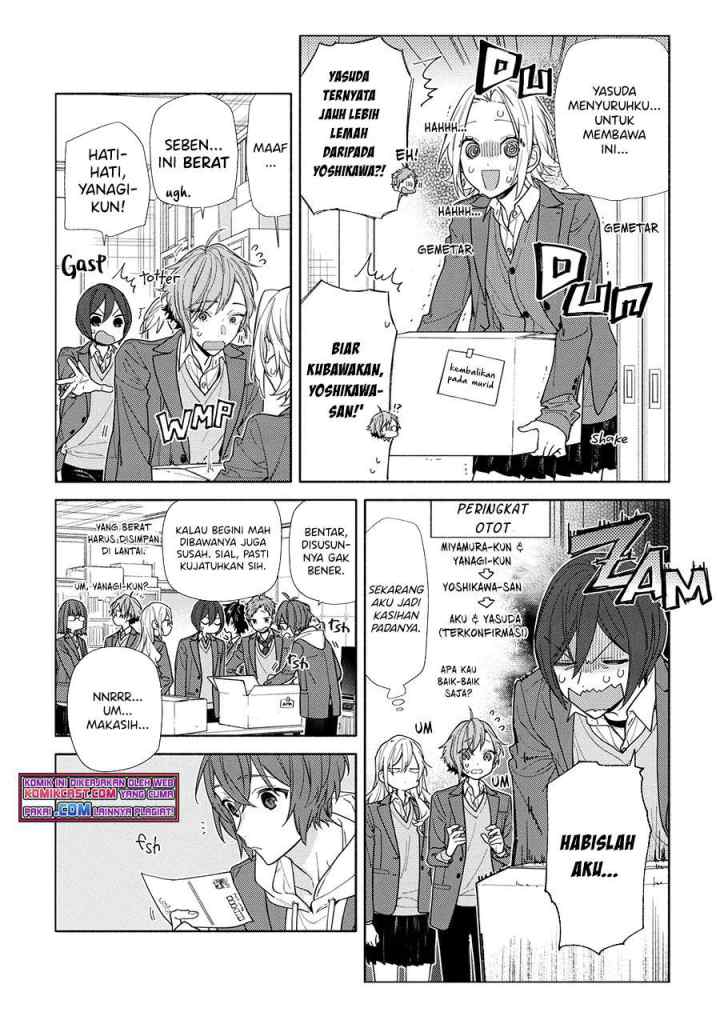 Horimiya chapter 122.7 halaman 8