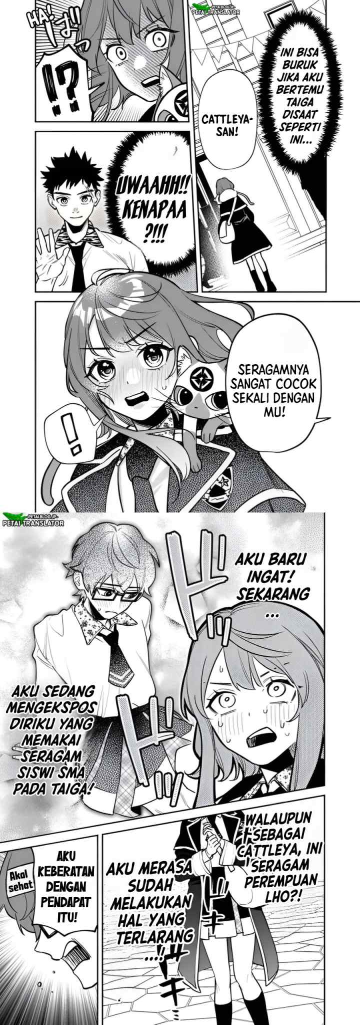 Danshi Koukousei wa Isekai de JK ni Natta chapter 7 halaman 5