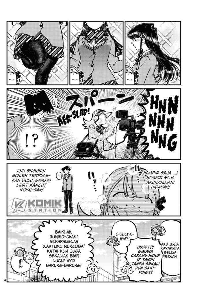 Komi-san wa Komyushou Desu chapter 249 halaman 5