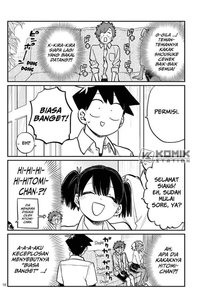 Komi-san wa Komyushou Desu chapter 207 halaman 11