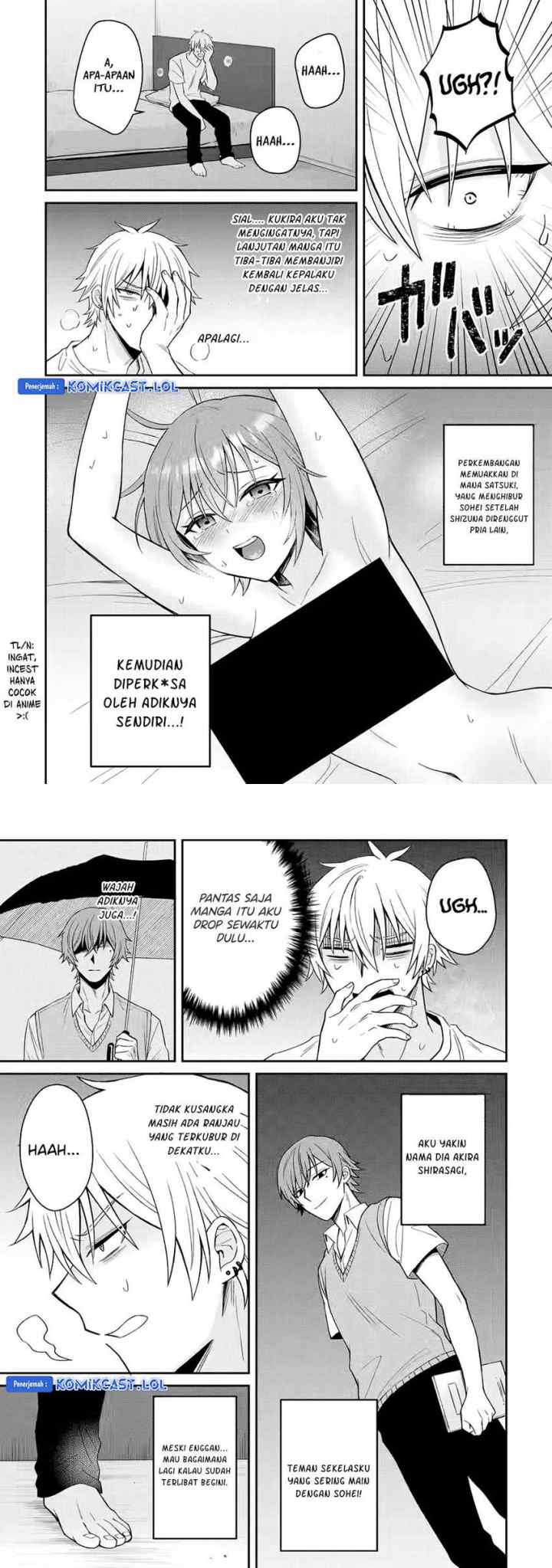 Netorare Manga no Kuzu Otoko ni Tensei Shita Hazu ga Heroine ga Yottekuru Ken chapter 11 halaman 4