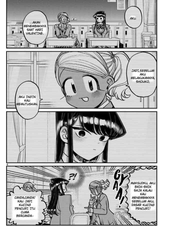 Komi-san wa Komyushou Desu chapter 300 halaman 4