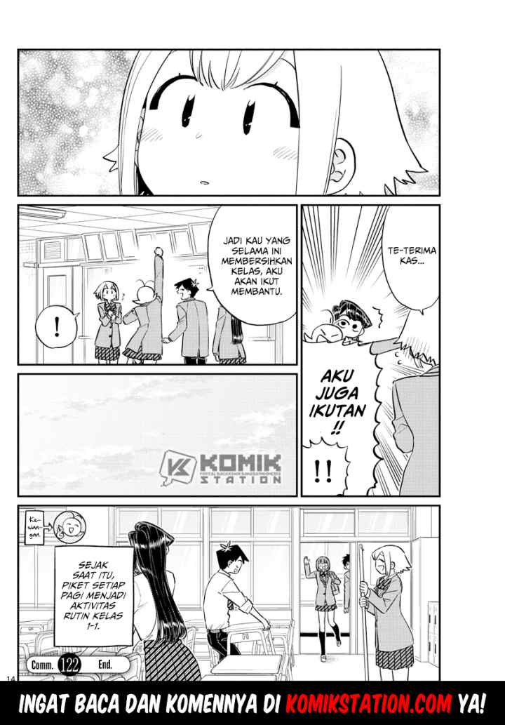 Komi-san wa Komyushou Desu chapter 122 halaman 16
