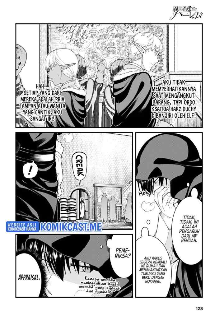 Isekai Meikyuu de Harem wo chapter 63 halaman 9