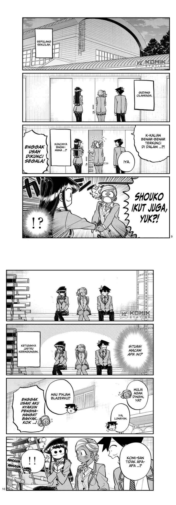 Komi-san wa Komyushou Desu chapter 255 halaman 6