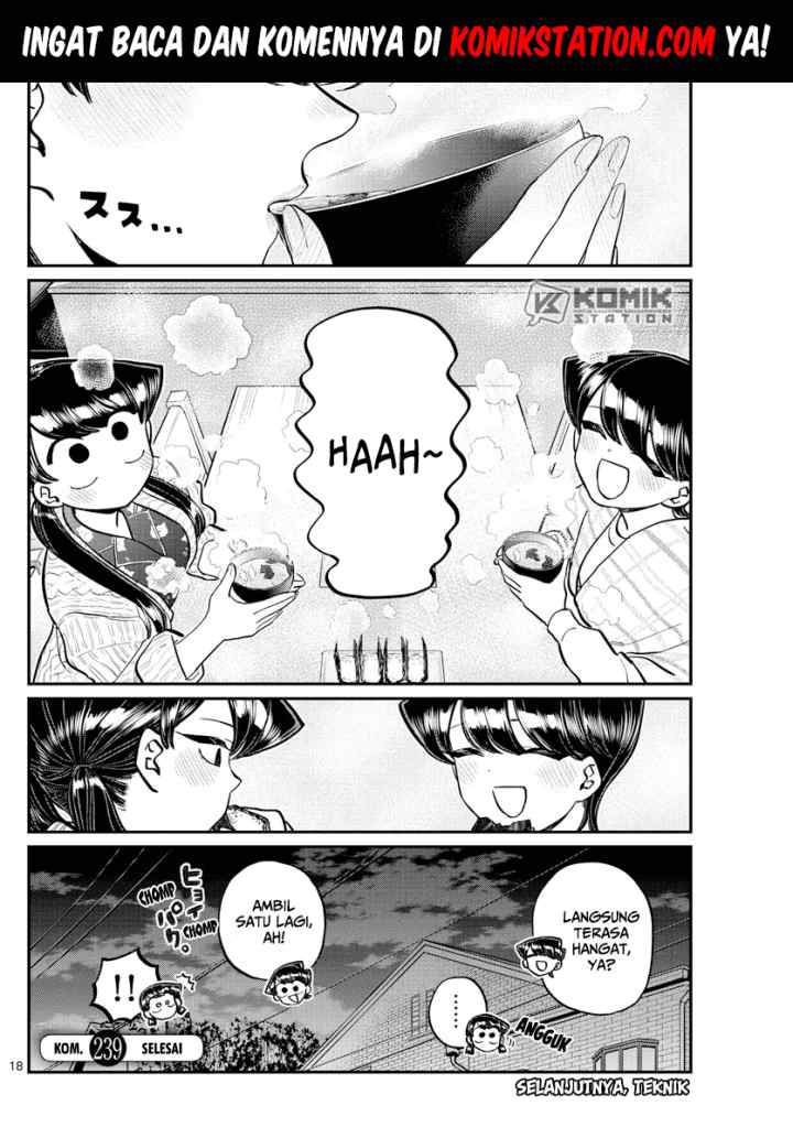 Komi-san wa Komyushou Desu chapter 239 halaman 20