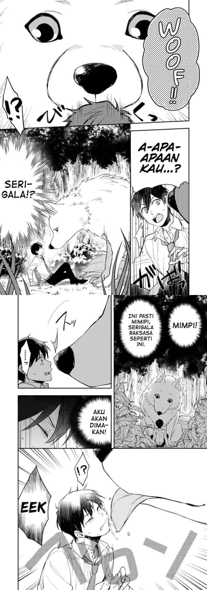 Isekai Tensei Shitara Aiken ga Saikyou ni Narimashita: Silver Fenrir to Ore ga Isekai Kurashi wo Hajimetara chapter 1 halaman 5