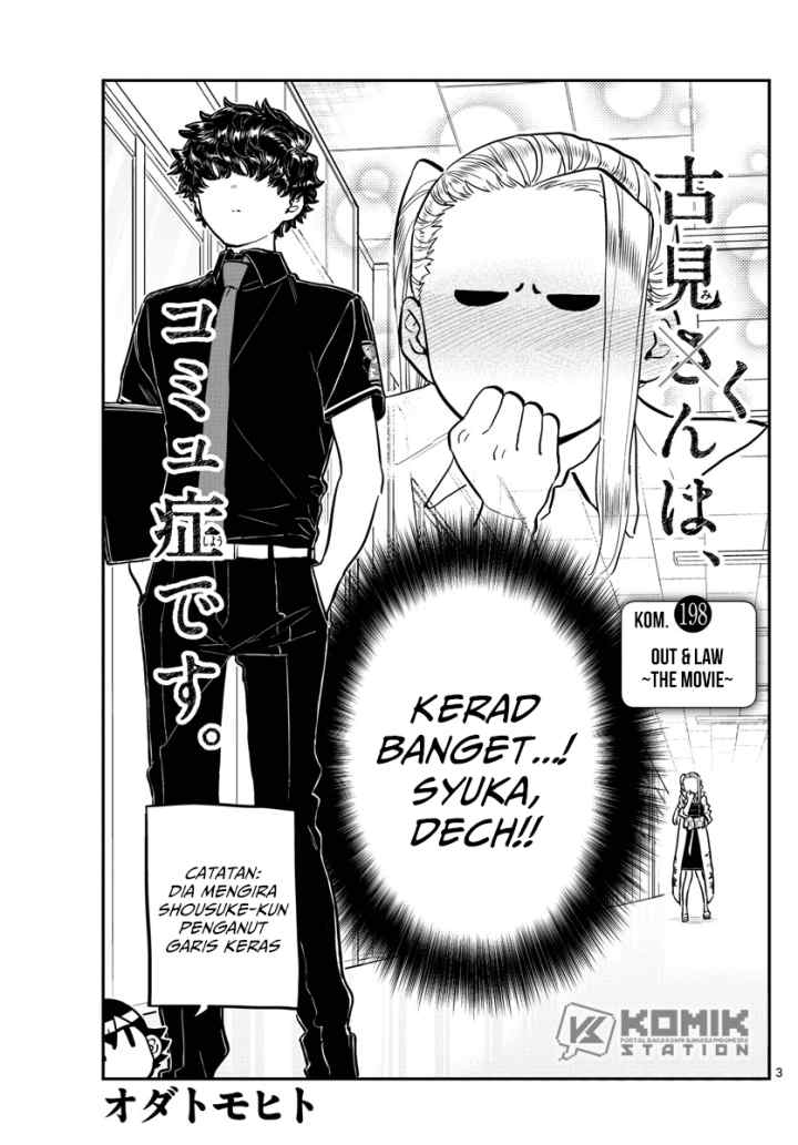 Komi-san wa Komyushou Desu chapter 198 halaman 4