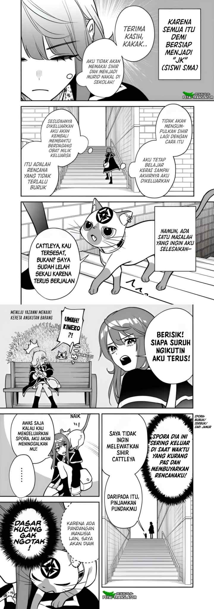 Danshi Koukousei wa Isekai de JK ni Natta chapter 7 halaman 4