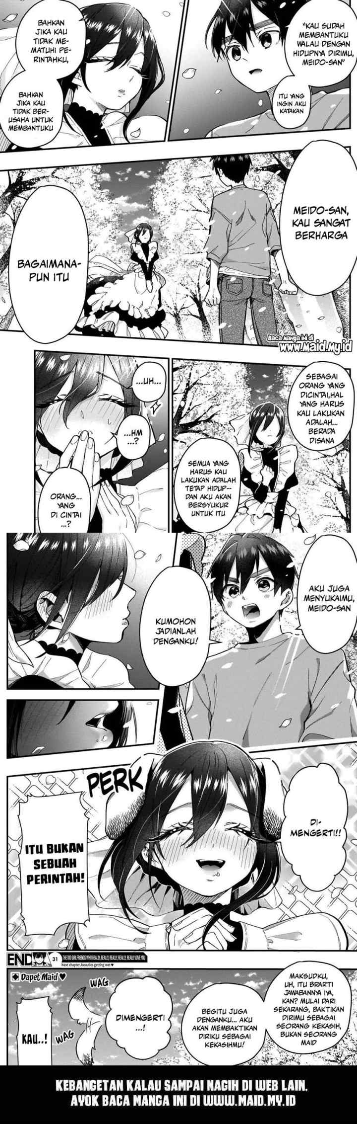 Kimi no Koto ga Dai Dai Dai Dai Daisuki na 100-ri no Kanojo chapter 31 halaman 11