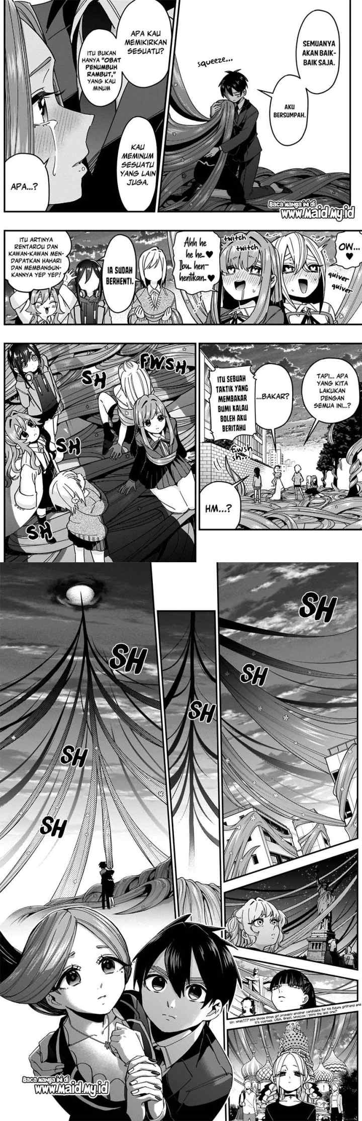 Kimi no Koto ga Dai Dai Dai Dai Daisuki na 100-ri no Kanojo chapter 43 halaman 8