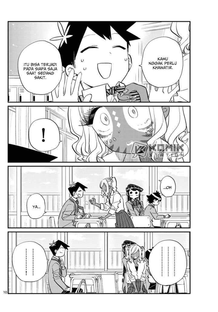 Komi-san wa Komyushou Desu chapter 135 halaman 4