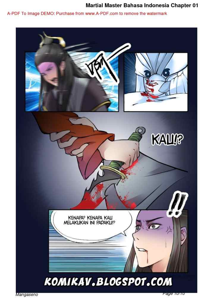 Martial Master chapter 1 halaman 10
