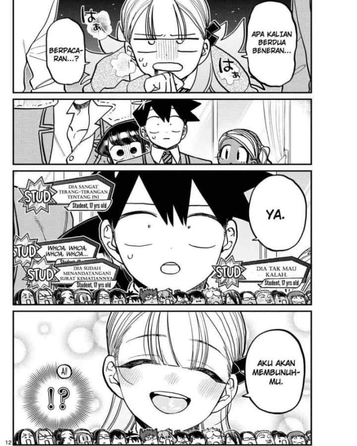 Komi-san wa Komyushou Desu chapter 306 halaman 12