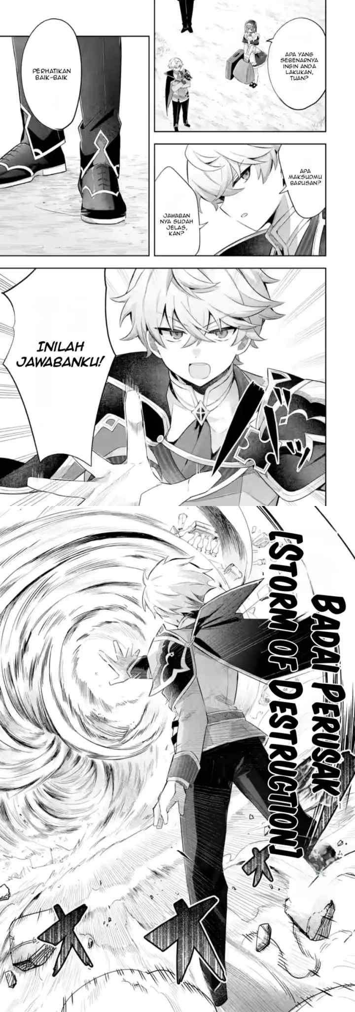 Game Sekai no mobu akuyaku ni tensei shita node Last bos wo mezashite mita chapter 3 halaman 9