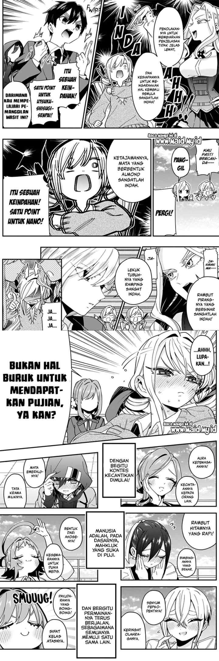 Kimi no Koto ga Dai Dai Dai Dai Daisuki na 100-ri no Kanojo chapter 40 halaman 4