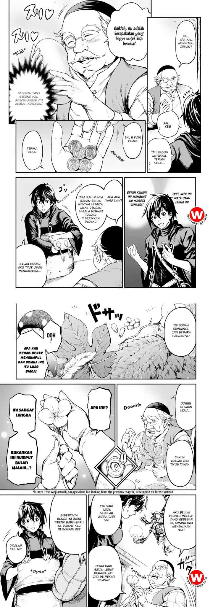 Souzai Saishuka no Isekai Ryokouki chapter 3 halaman 7
