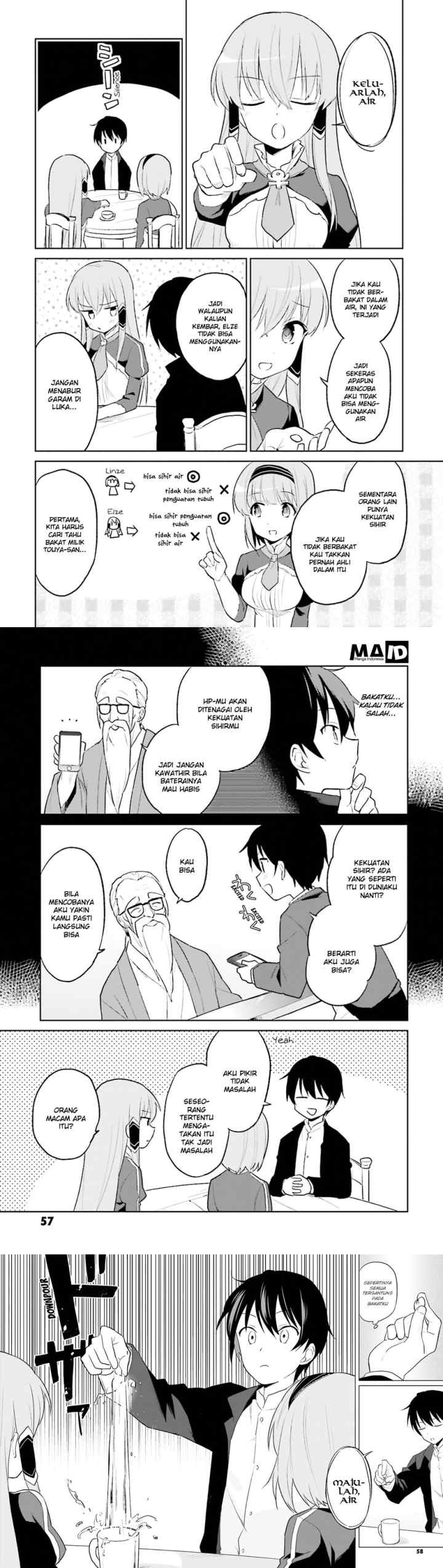 Isekai wa Smartphone to Tomo ni chapter 2 halaman 7