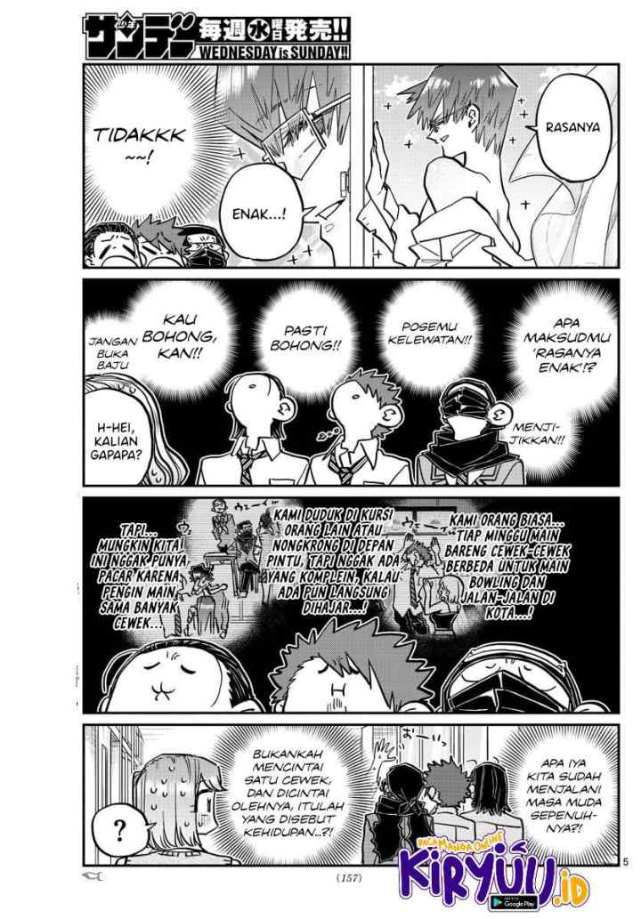 Komi-san wa Komyushou Desu chapter 365 halaman 6