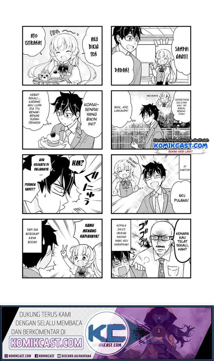 Chicchai Senpai ga Kawaisugiru chapter 6 halaman 4