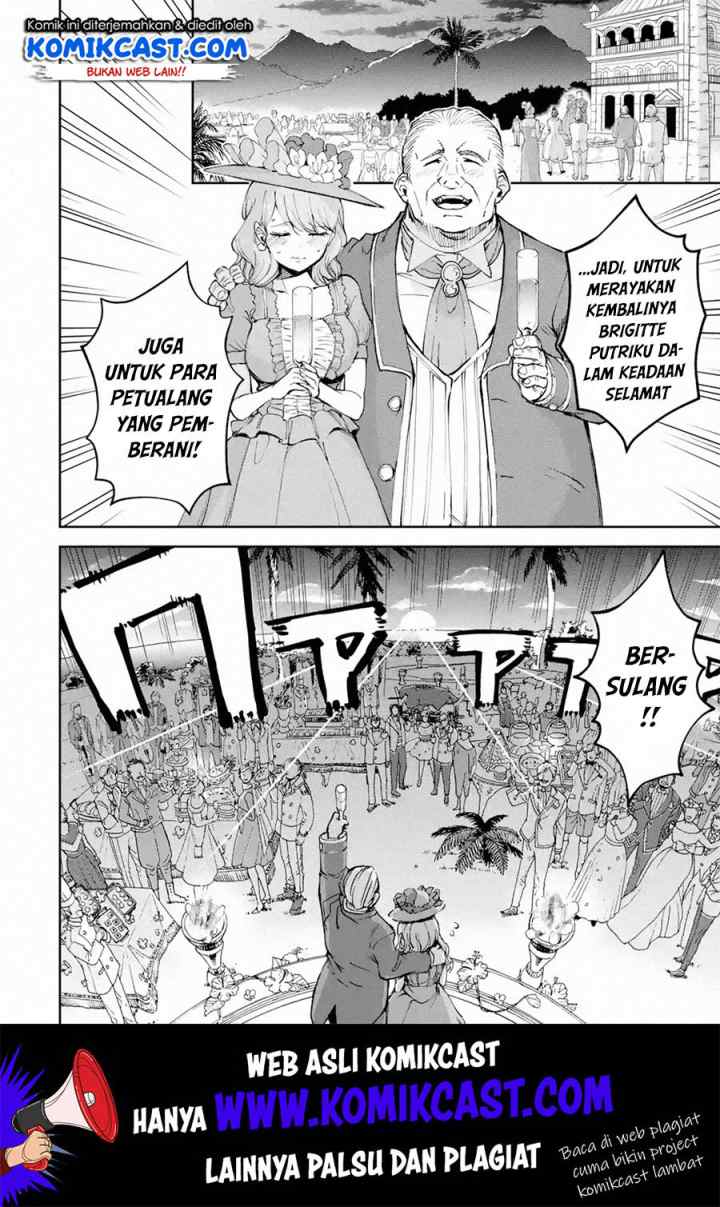 Boukensha License o Hakudatsu Sareta Ossan Dakedo Manamusume ga Dekita no de Nonbiri Jinsei chapter 17.2 halaman 4
