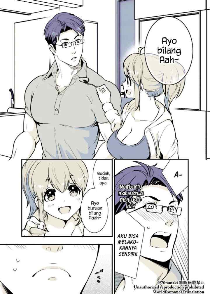 Osananajimi ga Hisabisa ni Saikai Shitara Otagai Kyonyuu ni Natteta chapter 7 halaman 5