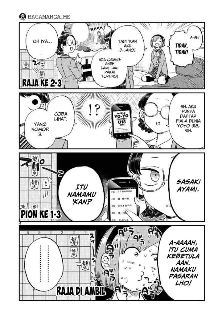 Komi-san wa Komyushou Desu chapter 111 halaman 4