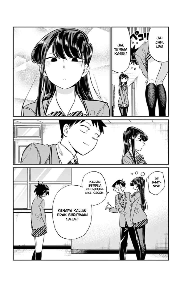 Komi-san wa Komyushou Desu chapter 14 halaman 18